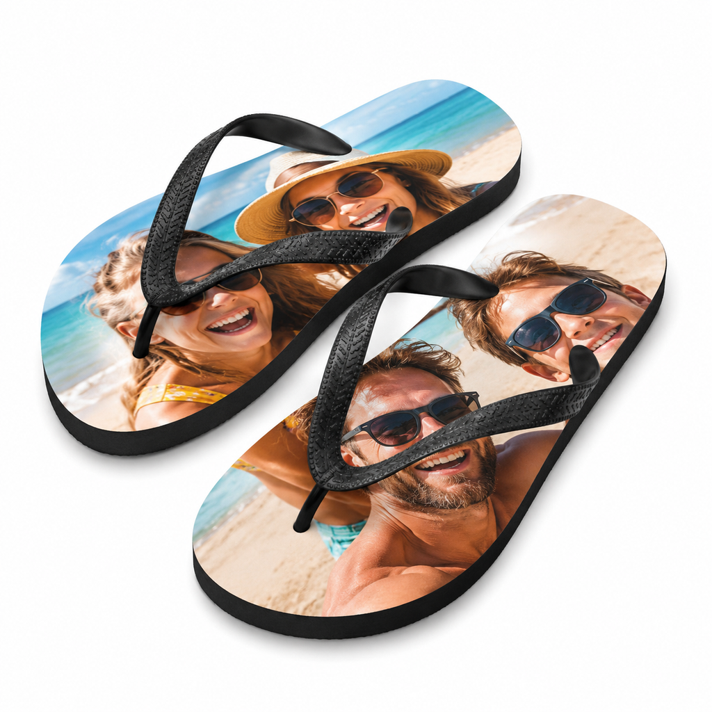 Infradito personalizzate con foto o grafica