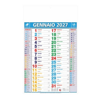 Calendari olandesi personalizzati 2027