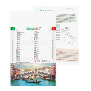 Calendari illustrati personalizzati 2027