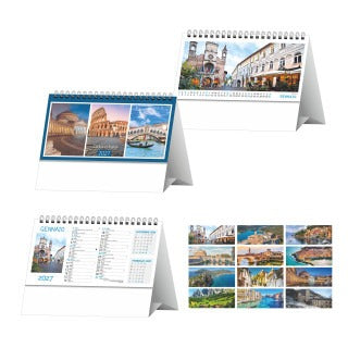 Calendari da tavolo personalizzati 2027